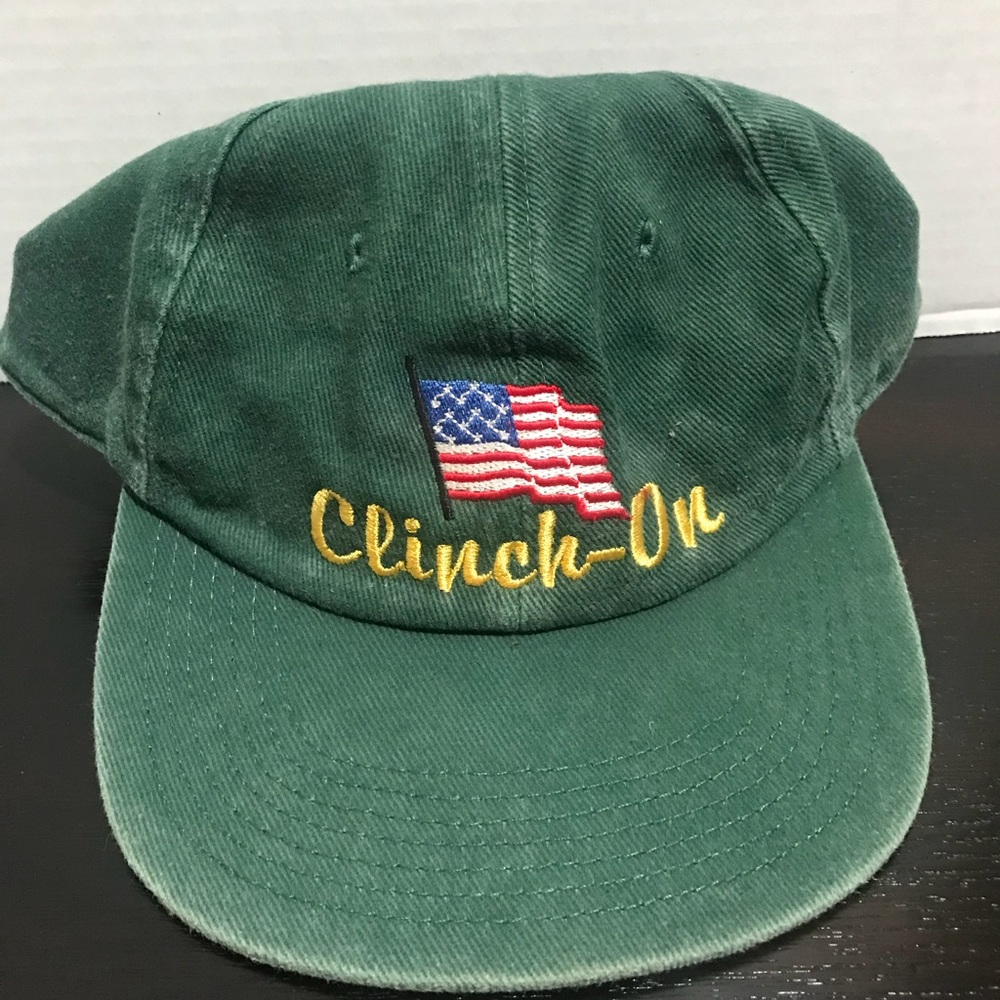 Clinch-on cap